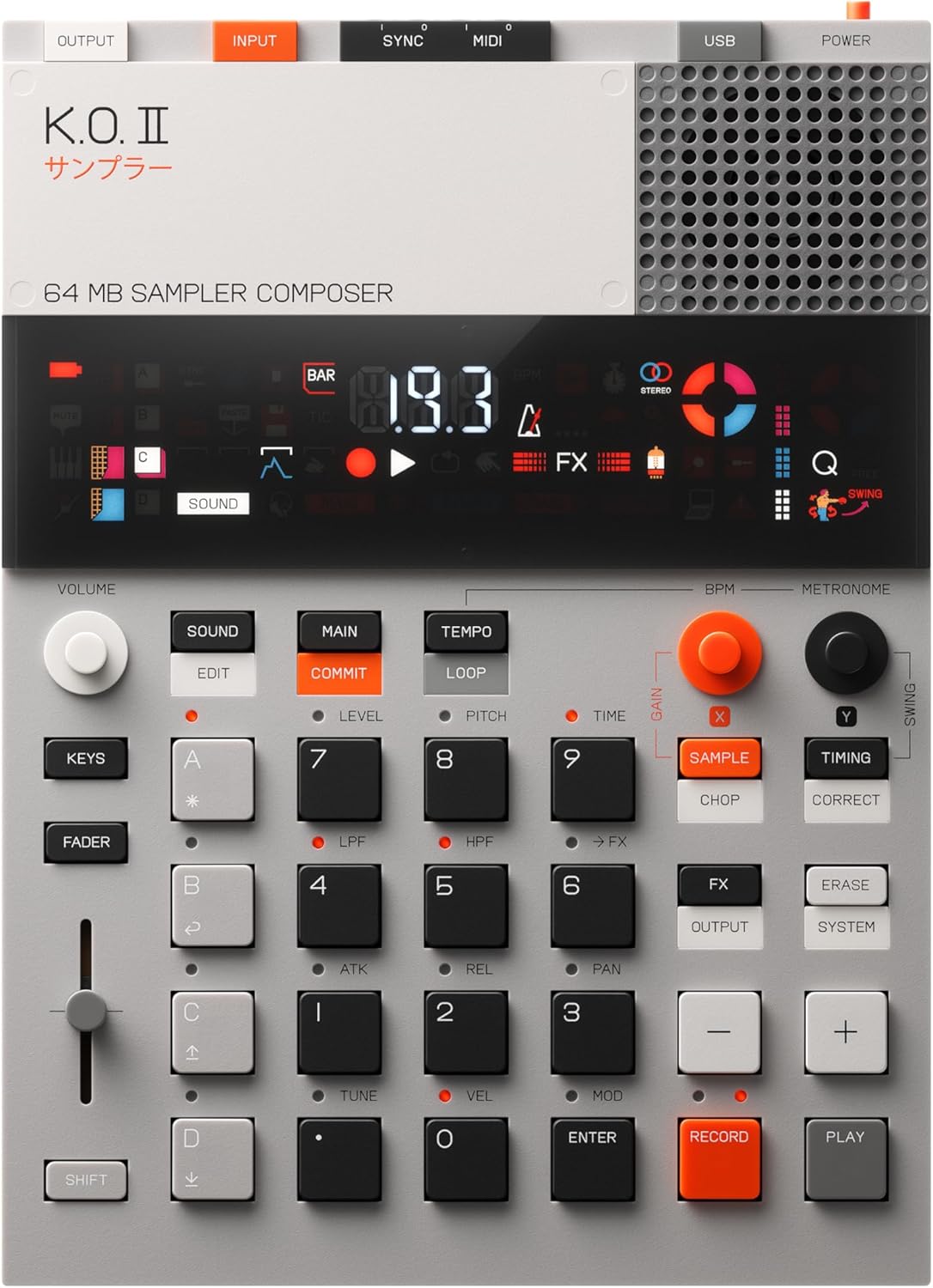 Teenage Engineering EP-133 K.O. II Sampler